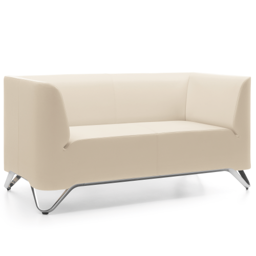 BOXIT 2er Designer Sofa mit Armlehnen