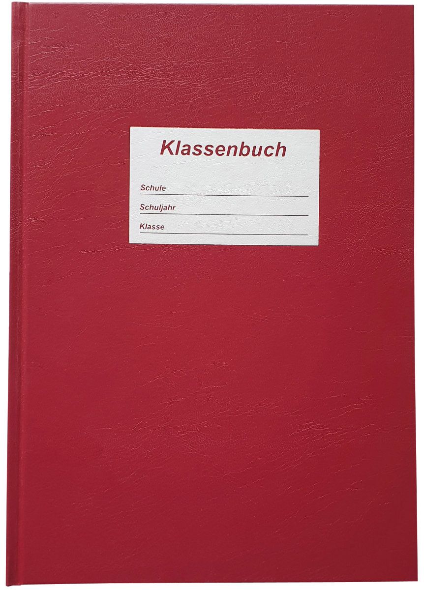Klassenbuch für den Ganztagsunterricht, 1 Schuljahr - 50005106 bordeaux
