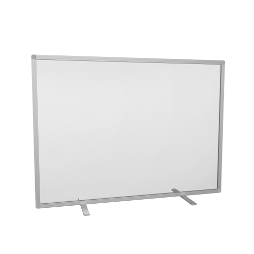 Plexiglas Schutzwand als Tischaufsteller B/H: 65x55 cm