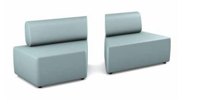 Project SOFA MODUL 60°, lange Lehne links