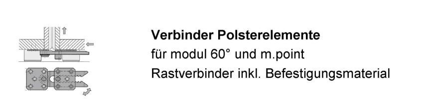 Project Polsterelement m.point - Verbinder 